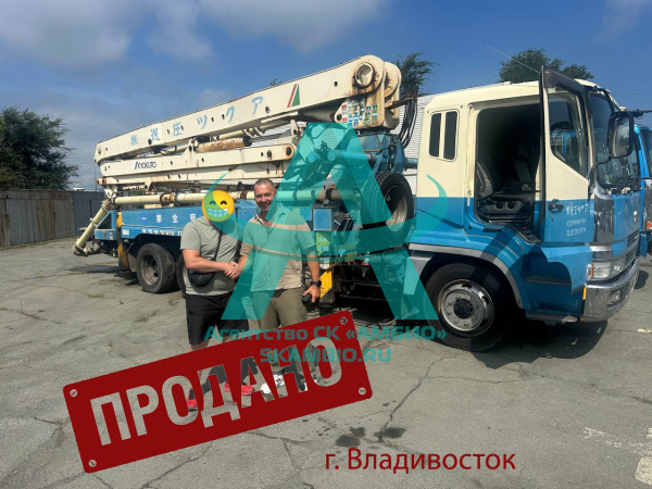 Бетононасос митсубиси Фусо