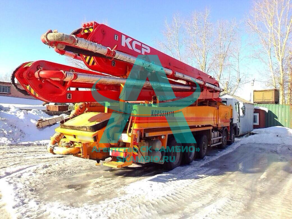 Автобетононасос KCP 55