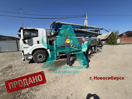 автобетононасос 25м