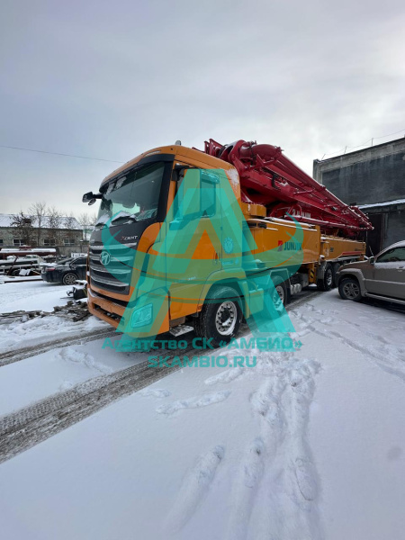 Автобетононасос JUN-JIN M75