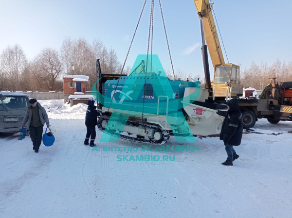 Отгрузка стационарного бетононасоса Everdigm etp 970