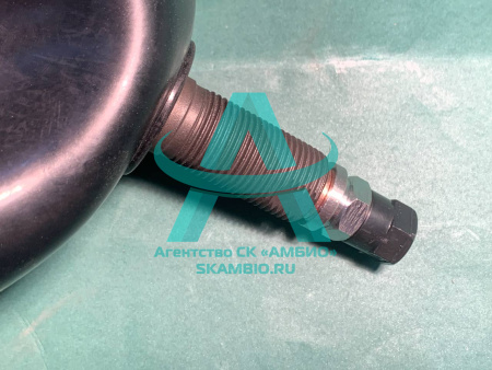 Баллон гидроаккумулятора 4л 22мм с клапаном