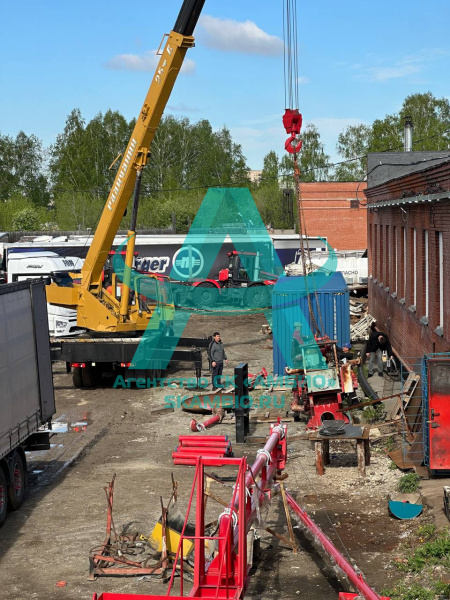 Бетонораспределительная стрела