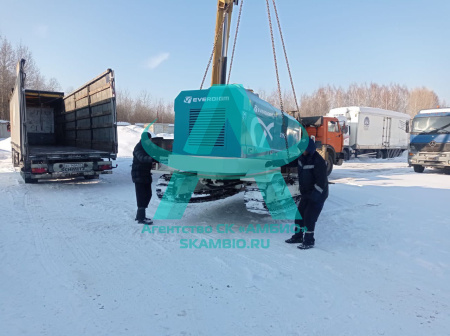 Отгрузка стационарного бетононасоса Everdigm etp 970