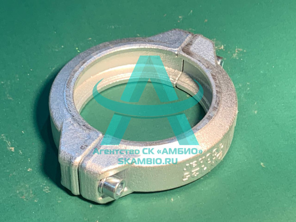 Хомут бетоновода DN125 (148 мм) два болта