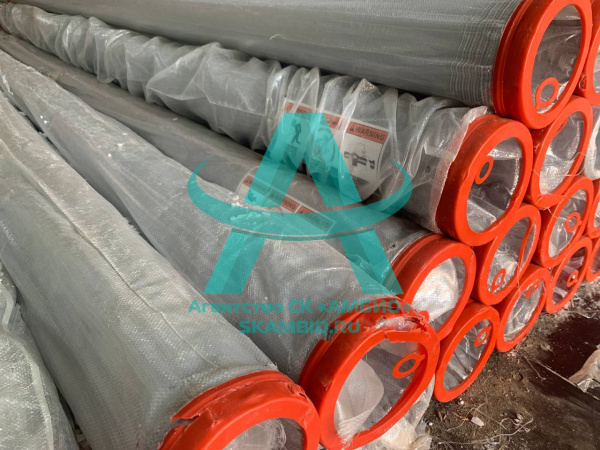 Бетоновод DN125 (148 мм) / L3000 (стенка 2+3,0 мм) двухслойный / Корея