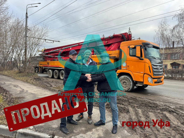 Автобетононасос JUN-JIN M75