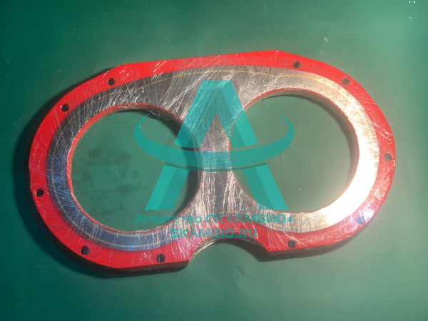 Шиберная плита Zoomlion DN235 (10 отверстий) NEW TYPE