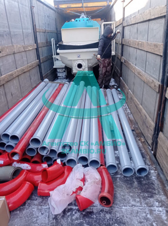 Отгрузка стационарного бетононасоса Everdigm etp 970