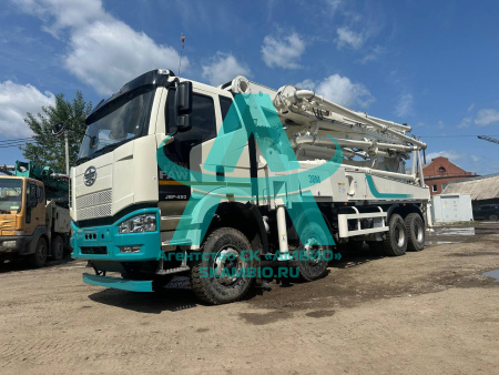 Автобетононасос на шасси Faw j6p-420 с установкой EverBuild