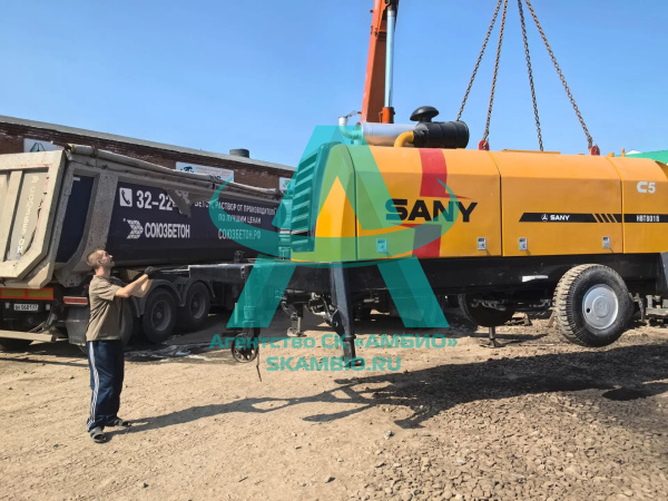 Бетононасос Sany hbt 80