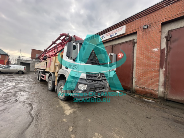 Автобетононасос 62м