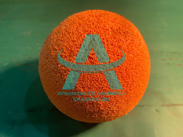 Мяч промывочный DN125 (150 мм) мягкий (Турция)