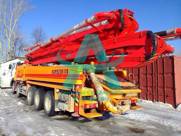 Автобетононасос KCP 55